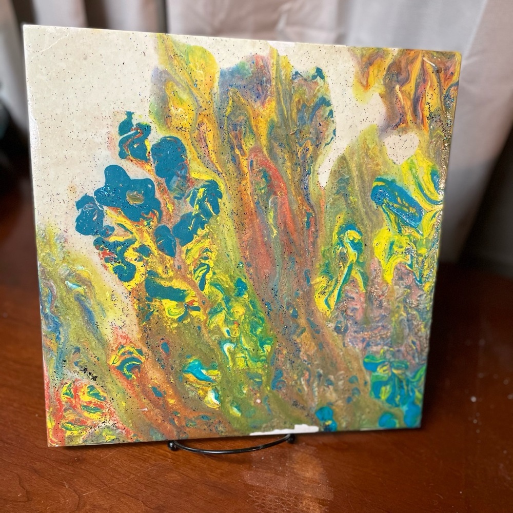 Flower power painting